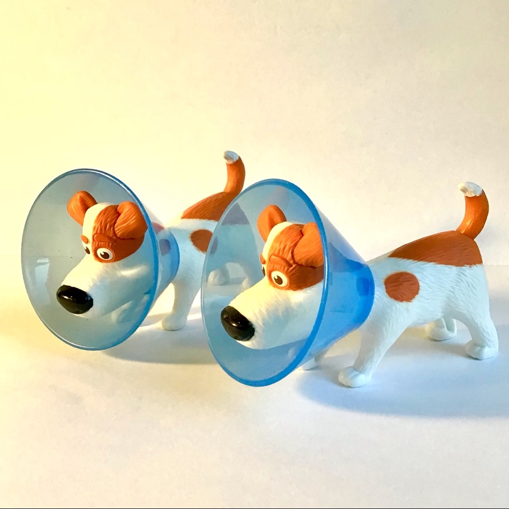 2x Max the Dog Bobbleheads - Life of Pets 2